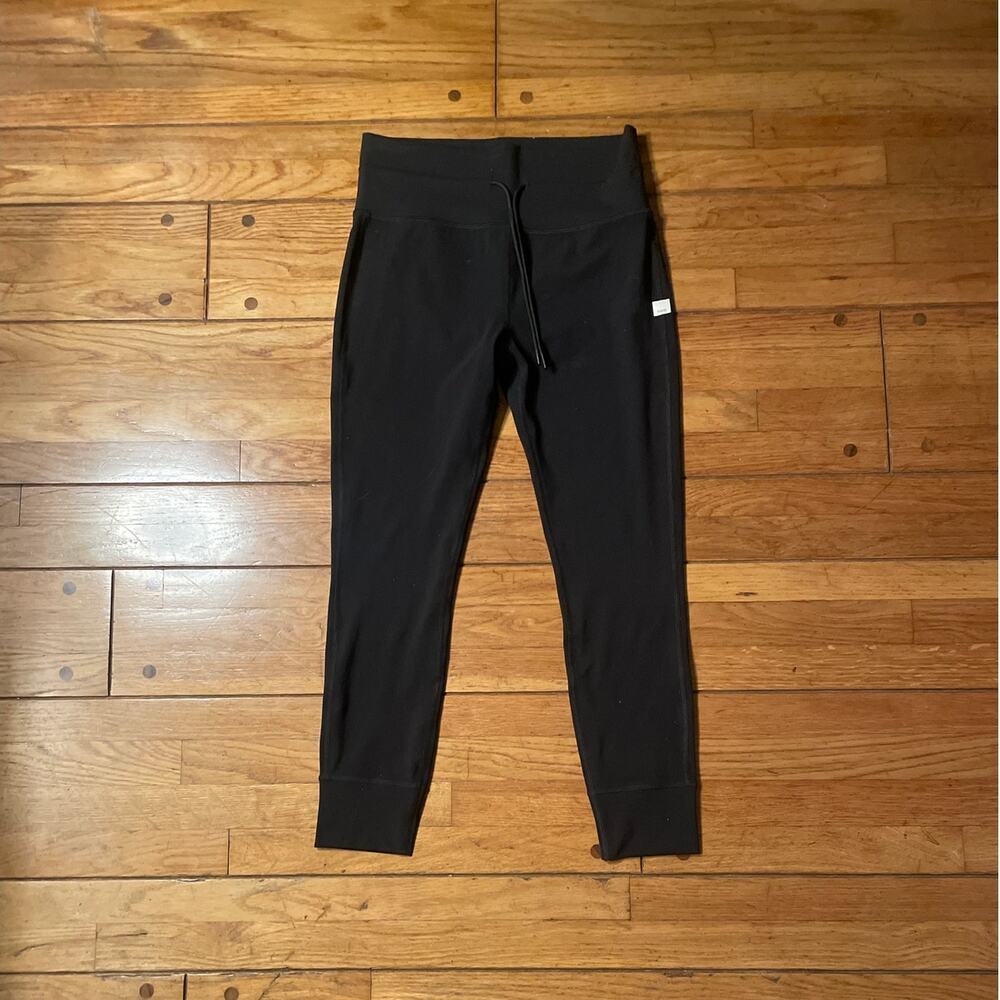 Vuori  Daily Leggings Black Drawstring Athletic Workout Lounge Jogger Pants $98 - Picture 13 of 16